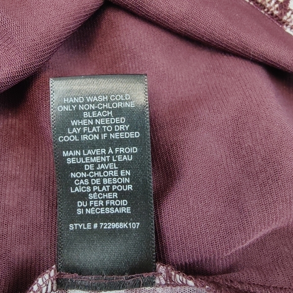 Rebecca Taylor Rochelle Fleur Raisin Combo Size Medium - Picture 8 of 8